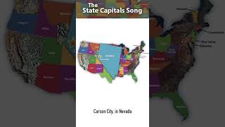 The State Capitals Song shorts [upl. by Valonia]