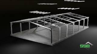 How to build a steel frame building [upl. by Nomma99]