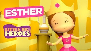 Esther  Bible Stories for Kids  Little Big Heroes [upl. by Ivor]