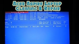 Acer V3 Laptop Diagnosis and Repair  A Helpful Video For Cleaning Up SpywareViruses [upl. by Ranitta313]