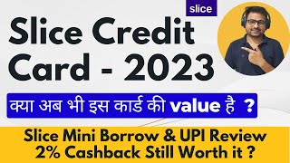 Slice Credit Card 2023 Review  Slice Card New Update  How to Apply or Get Slice Credit Card [upl. by Yelir823]