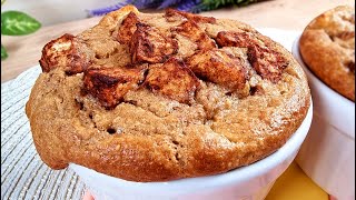 Delicious Baked Oats with apple and cinnamon My favorite breakfast [upl. by Wessling]