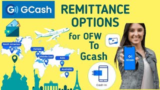 HOW TO REMIT FUNDS TO GCASH REMITTANCE OPTIONS FOR OFW ABRAOD TO CASH IN GCASH ACCOUNT  BabyDrewTV [upl. by Adnalahs]