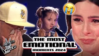 The Most EMOTIONAL Moments Of The Voice Kids 2024😭😍  The Voice Kids 2024 [upl. by Acilejna]