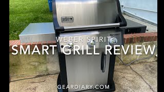 Weber Spirit SX315 Smart Grill Review  GearDiarycom [upl. by Derinna]