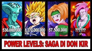 LIVELLI DI COMBATTIMENTO DRAGON BALL GT  Saga di Don Kir [upl. by Nina]