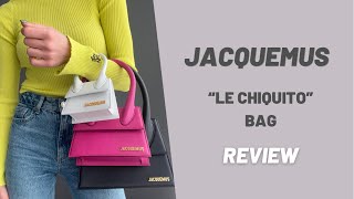 JACQUEMUS “LE CHIQUITO” BAGS  REVIEW  SIZE COMPARISON  AUTHENTICITY [upl. by Blanchard]