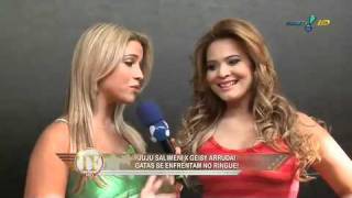 TV FAma  31102011  Geisy Arruda VS Juju Salimeni saem na porrada [upl. by Ydner]