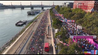 39 Wizz Air Budapest FĂŠlmaraton 2024  RĂśvidfilm [upl. by Ahtamat]