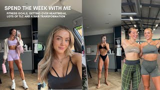 WEEKLY VLOG  Navigating my breakup setting fitness goals focusing on myself [upl. by Drofnas396]