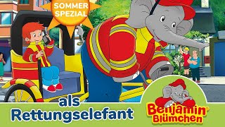 Benjamin Blümchen als Rettungselefant Folge 148  SOMMER SPEZIAL  Hörspiel in voller Länge [upl. by Pedroza]