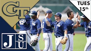 10 Georgia Tech vs Jackson State MULTIPLE HRs Highlights  2022 College Baseball Highlights [upl. by Moreno]