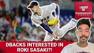 The Arizona Diamondbacks Interested in Japanese Star Roki Sasaki [upl. by Amund615]