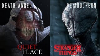 Can a Demogorgon Kill a Death Angel from A Quiet Place [upl. by Gomar]