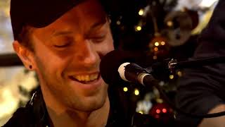 Coldplay  Christmas Lights acoustic live at the BBC [upl. by Parik]