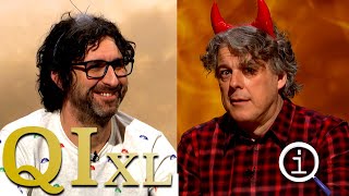 QI Series 20 XL Saints and Sinners  With Bridget Christie Johnny Vegas amp Mark Watson [upl. by Alehcim382]