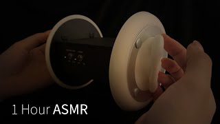 1 Hour ASMR Earflap scratching amp Cleaning with Fingersslow  No talking [upl. by Naveb]