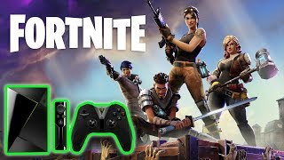 HOW TO PLAY FORTNITE ON THE NVIDIA SHIELD TV USING GAMESTREAM  2018 [upl. by Enoved599]