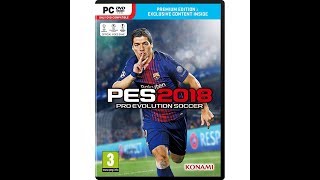 تحميل pes 2018 pc  تورنت [upl. by Ahsieym]