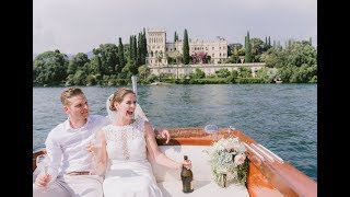 Wedding on Lake Garda WEDDING IN ITALY [upl. by Devona]