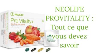 NeoLife Pro Vitality  Tout ce que vous devez savoir [upl. by Beverly]