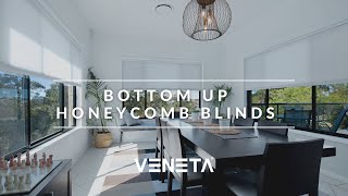 Introducing Veneta® Bottom Up Honeycomb Blinds [upl. by Lled408]