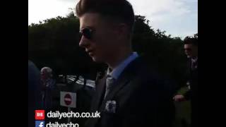 Toynbee School pupils arrive to prom on Segways [upl. by Mendelsohn471]