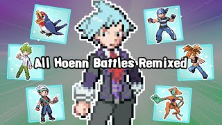 All Pokémon Ruby Sapphire amp Emerald Battle Theme Remix [upl. by Alenoel790]