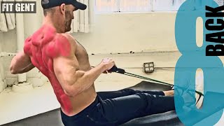 8 Back Exercises for Resistance Bands  NO ATTACHING [upl. by Ciredor]