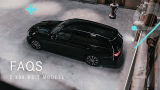 faqs Wie groß ist der Kofferaum bei der neuen EKlasse  Hybrid E 300 de TModell [upl. by Ardis]