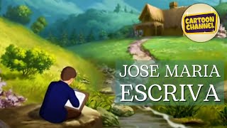 JOSE MARIA ESCRIVA cartoon for kids  cartoon for children  catholic cartoon  in English [upl. by Gusta]