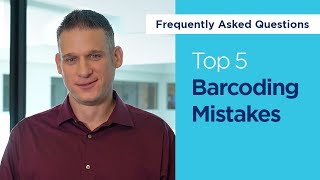 Top 5 Barcoding Mistakes [upl. by Zurn]