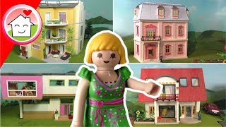 Playmobil Wohnhaus Puppenhaus Luxusvilla  Haustour von Familie Hauser für Kinder [upl. by Eelyk203]