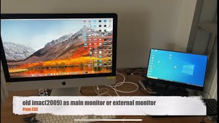 old imac as main monitor or external monitor [upl. by Adnulahs921]