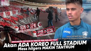 Mimpi Hilgers Debut Di Depan Mata Fans Timnas Akan Pecahkan Koreo Terbesar Dunia [upl. by Asin704]