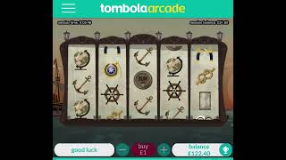 Tombola Cosmos and Galleon spins and bonus rounds nice build [upl. by Noyad]