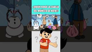 ¿QUIÉN ROBÓ LA CABEZA DEL MUÑECO DE NIEVE trivia quiz [upl. by Genvieve]