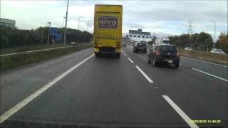 watford to carbis bay in 3 minutes by M25 M4 M5 A30 [upl. by Gintz159]