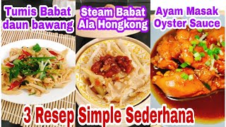 3 menu Simple Sederhana Tumisan babat sapi  beef omasum recipe [upl. by Aloisius]