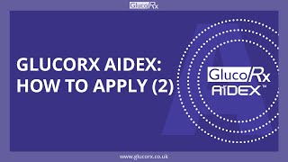 How to Apply the GlucoRx AiDEX CGM [upl. by Adamek179]