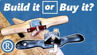 Build a spokeshave for PENNIES or just buy one [upl. by Skrap84]