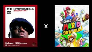 Big Poppa The Notorious BIG x super mario 3d world Nintendo [upl. by Ruelu]