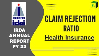 Claim Repudiation Ratio IRDA [upl. by Danya296]