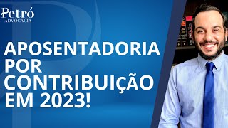 APOSENTADORIA POR TEMPO DE CONTRIBUIÇÃO SEM IDADE MÍNIMA EM 2023 [upl. by Anastasio]