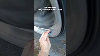 Diy polishing wheel lip automobile tuning stance drift polishing wheelpolish wheels [upl. by Bendix]