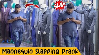 Mannequin Slapping Prank FahadDean [upl. by Hagep]