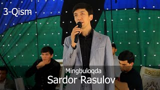 XURSHID RASULOV OGLI SARDOR RASULOV MINGBULOQDA 3 QISM [upl. by Eelek]