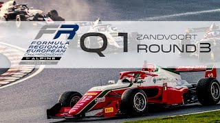 QP1  Round 3 Zandvoort F1 Circuit  Formula Regional European Championship by Alpine [upl. by Zenger977]