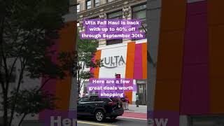 BEST DEALS at the Ulta Fall Haul 2023  Ulta Must Haves [upl. by Ntsuj]