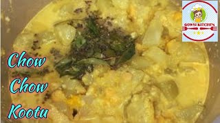 Chow Chow Kootu in TamilSimple Side dish for lunch [upl. by Dirtsa837]